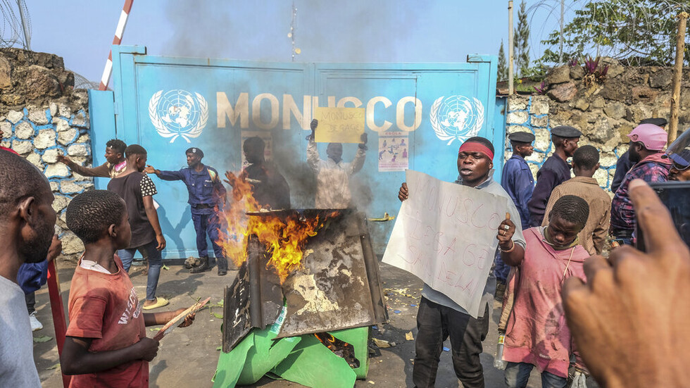 مقتل ثلاثة من قوات حفظ السلام وسبعة متظاهرين في الكونغو الديمقراطية