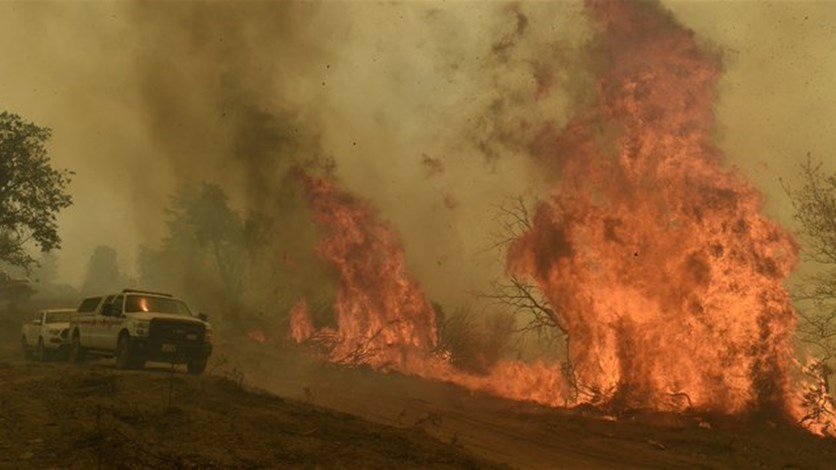 قتيلان جراء حريق في كاليفورنيا هو الأكبر هذا العام