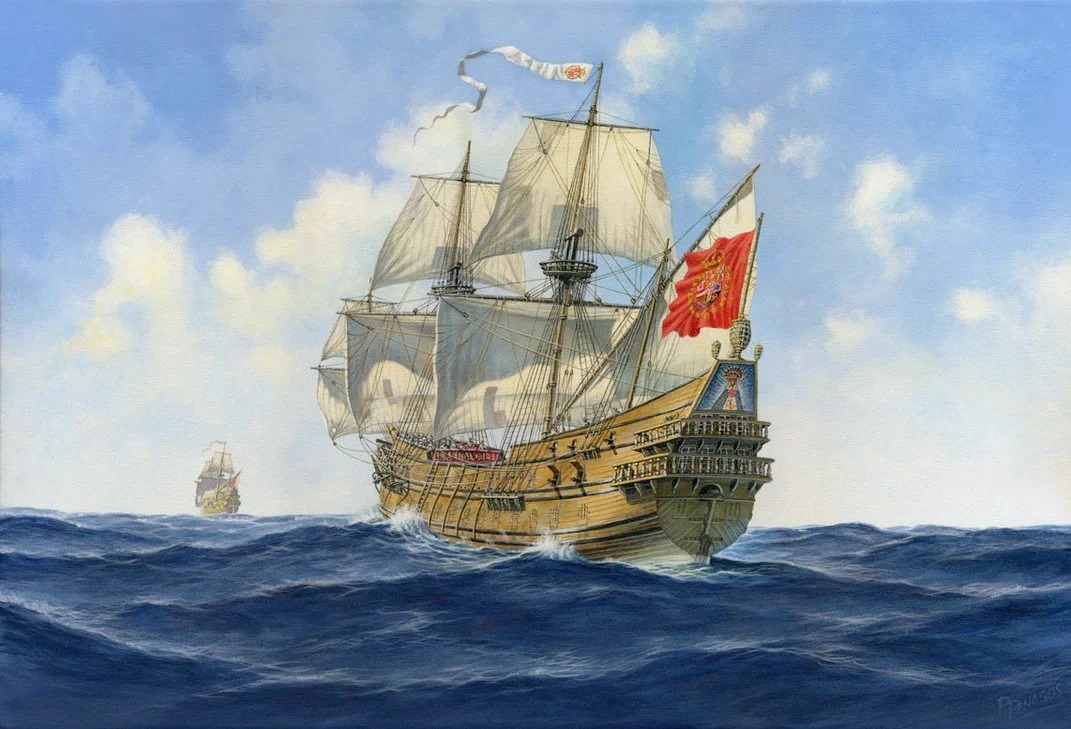 تعود إلى القرن السادس عشر.. رحلة البحث عن كنوز سفينة مارافيلاس الإسبانية