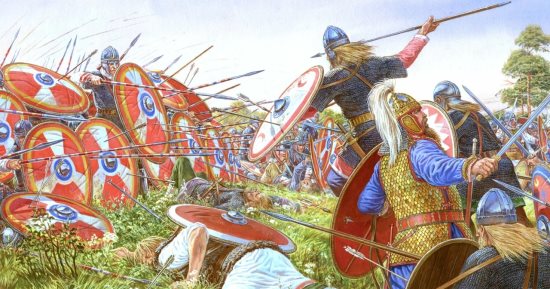 هزيمة الإمبراطور فالنس وذبحه وقتل 20 ألف رجل في 
