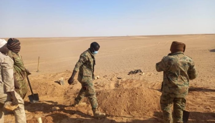 السودان.. العثور على 20 جثة قرب الحدود مع ليبيا 