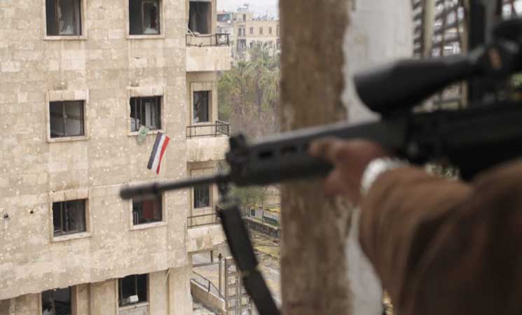 قتلى وجرحى من قوات النظام السوري في هجوم على كتيبة دفاع جوي في حمص
