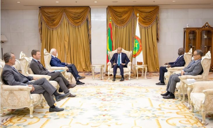 الرئيس الموريتاني يجري مباحثات مع المبعوث الأممي للصحراء الغربية