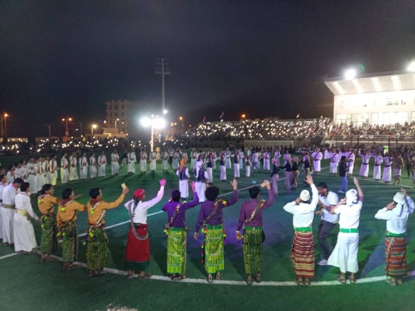 مهرجان جماهيري فني كبير احتفاء بثورة 26 سبتمبر تحييه مأرب لأول مرة على الملعب الأولمبي. 