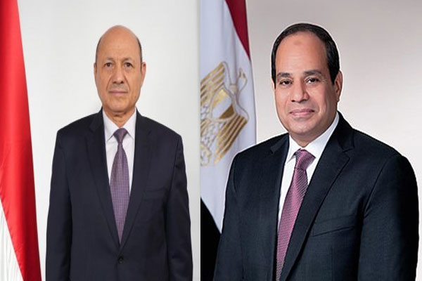 رئيس مجلس القيادة الرئاسي يهنىء الرئيس المصري بانتصارات أكتوبر 
