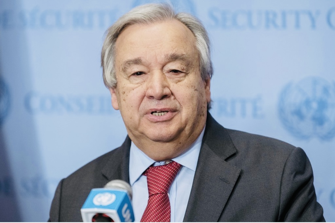 غوتيريش: الأمم المتحدة تواجه تحديات لم تشهدها منذ تأسيسها بعد الحرب العالمية الثانية