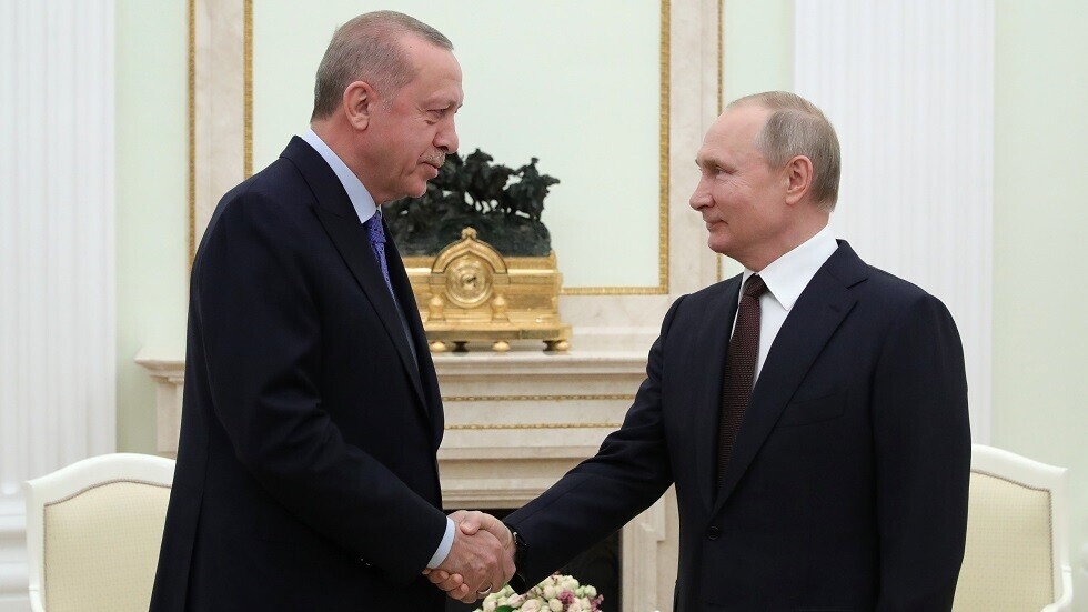 الكرملين: لا خطط لمحادثات بين بوتين وأردوغان حول صفقة الحبوب حتى الآن