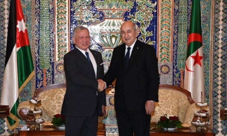 ملك الأردن يصل الجزائر في زيارة تستمر يومين