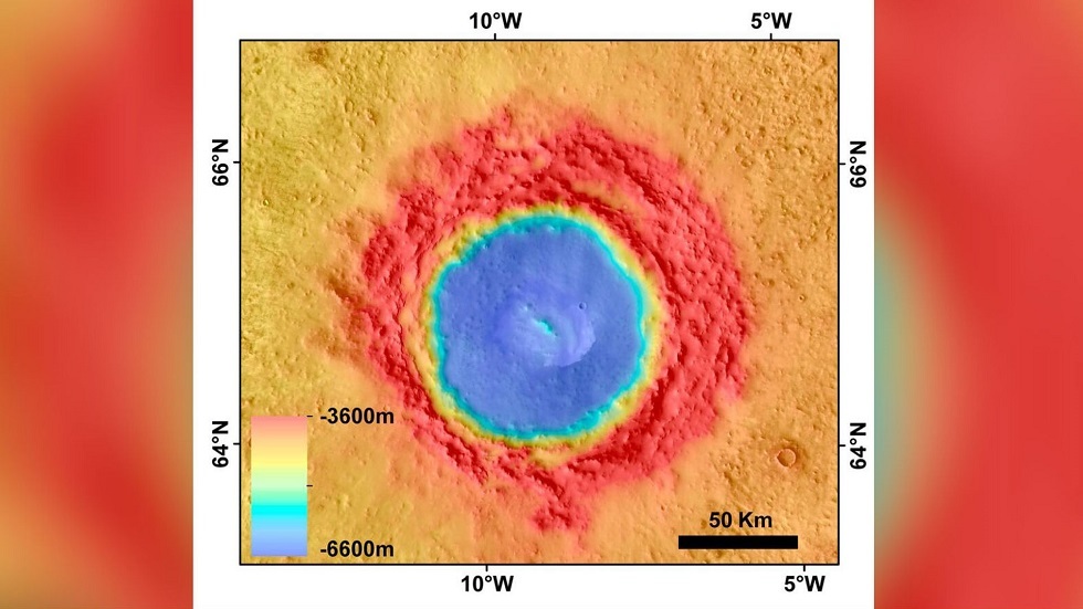 اكتشاف آثار للطوفان الكبير على المريخ.. 