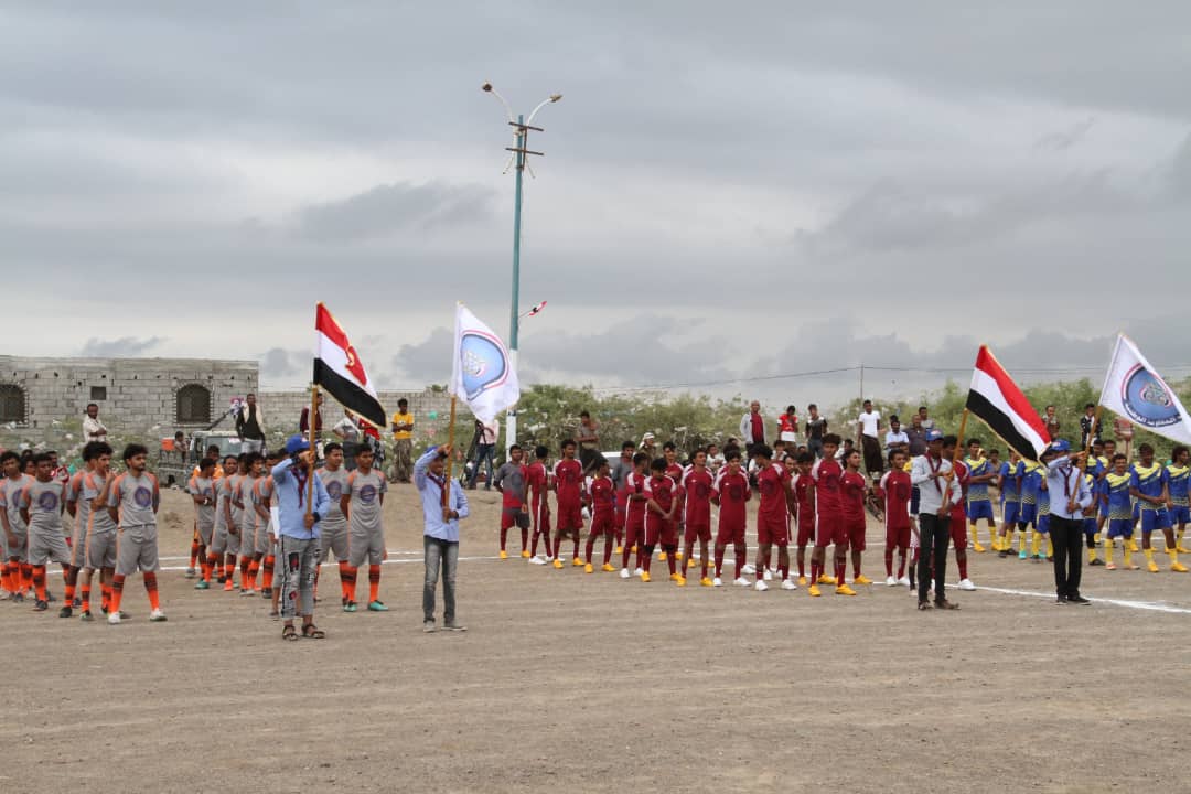 مهرجان كرنفالي شبابي في حفل انطلاق بطولة طفل تهامة الشهيد 