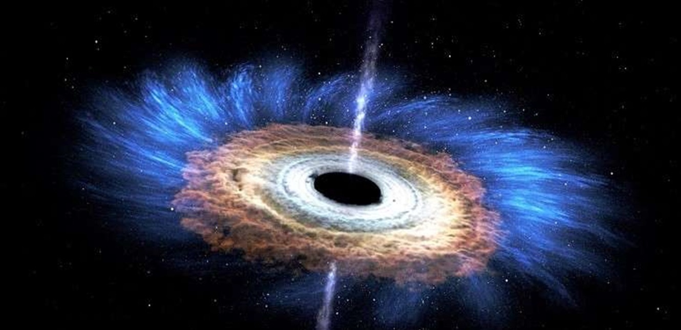 اكتشاف ثقبين أسودين 