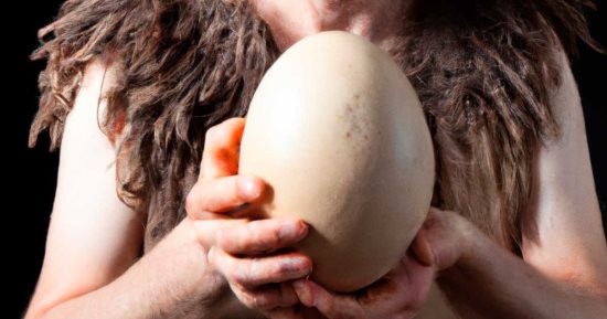 اكتشاف بيض نعام في الصحراء يعود تاريخه إلى 7500 عام.. 