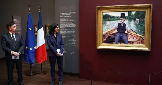 فرنسا تستحوذ على لوحة جوستاف كايليبوت قبل بيعها 