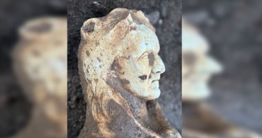 العثور على تمثال لإمبراطور روماني بزي هرقل في روما 