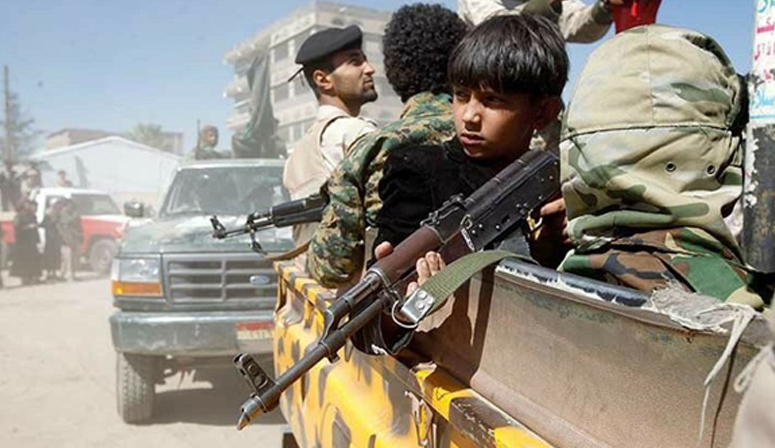 تقارير تكشف تجنيد ميليشيا الحوثي لأكثر من 40 ألف طفل باليمن