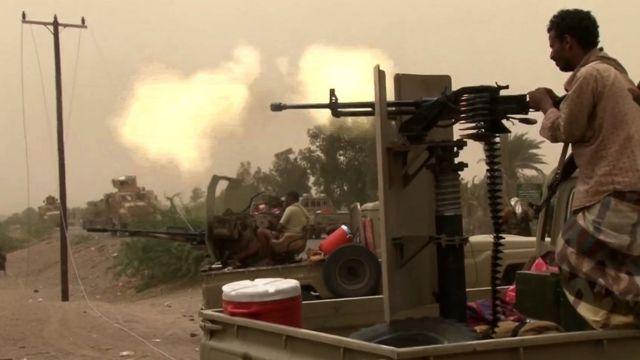  القوات المشتركة تصد هجومات حوثية وتكبدها خسائر فادحة في جبل دباس بمديرية حيس