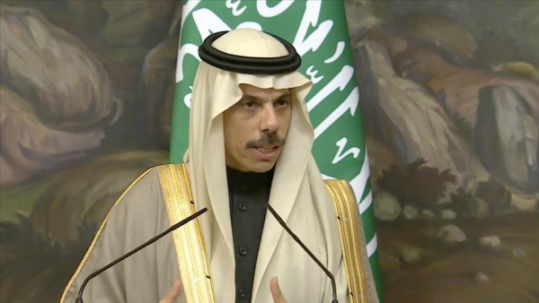 وزير الخارجية السعودي: أولوياتنا في اليمن وقف إطلاق النار والبدء بعملية سياسية بين الأطراف اليمنية