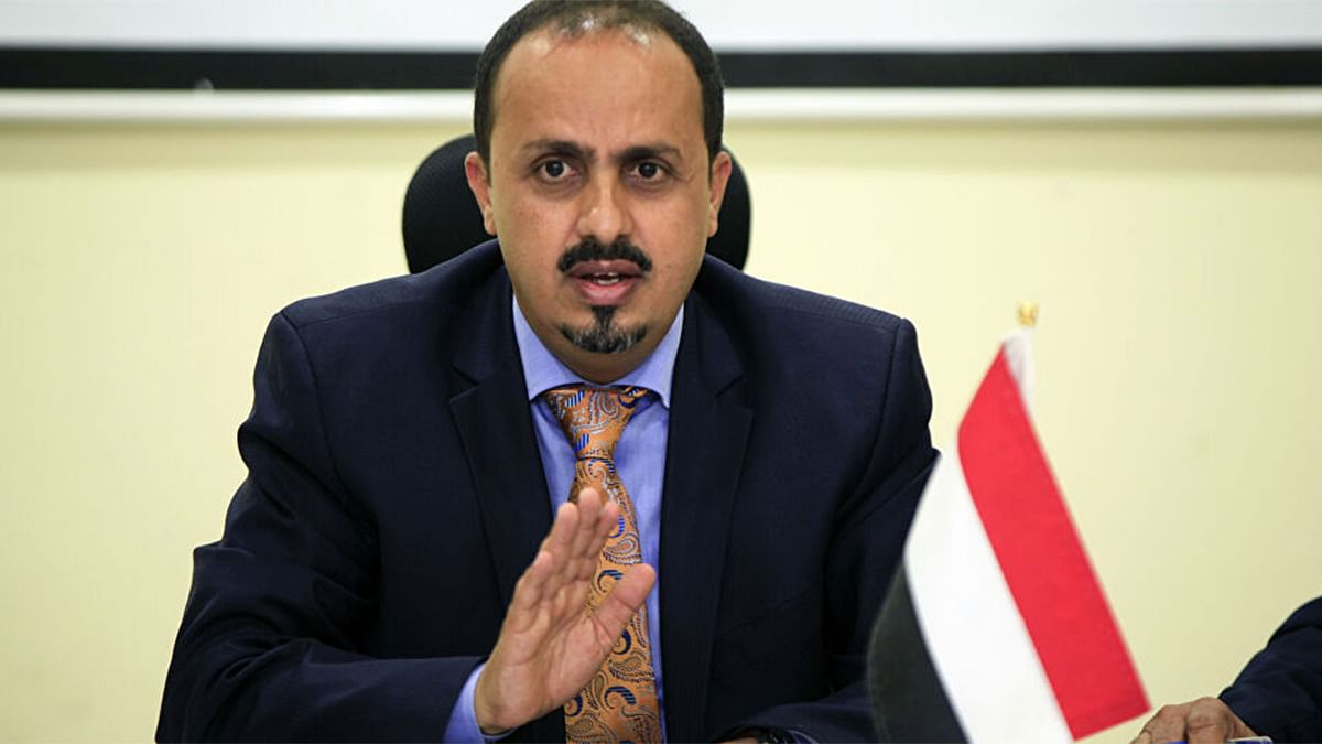 وزير الإعلام: تصعيد الحوثي في حريب استهتار صارخ بجهود التهدئة