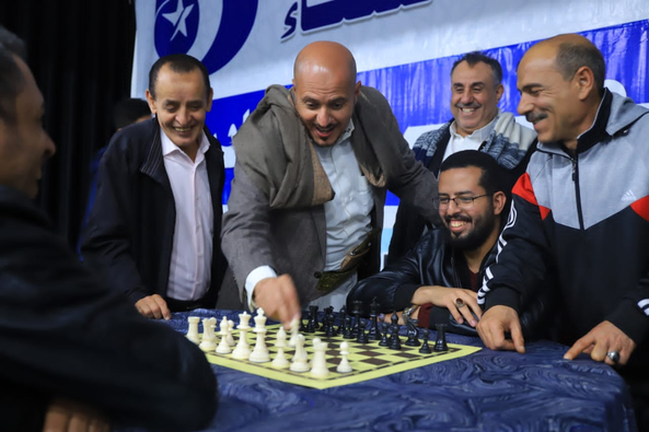 جمعان يدشن بطولة الشطرنج ضمن ملتقى الوحدة الرمضاني