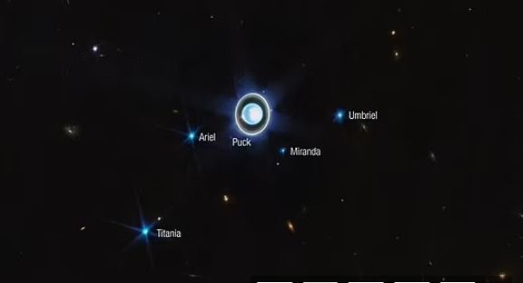 جيمس ويب يلتقط أول صورة لكوكب أورانوس بالحلقات و27 قمراً 