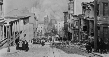 في 18 أبريل لعام 1906.. زلزال بسان فرانسيسكو يقتل 3000 شخص 