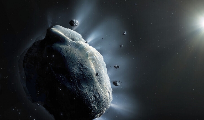 كويكب غامض قريب من الأرض يصبح أكثر غرابة بعد اكتشاف ذيل له 