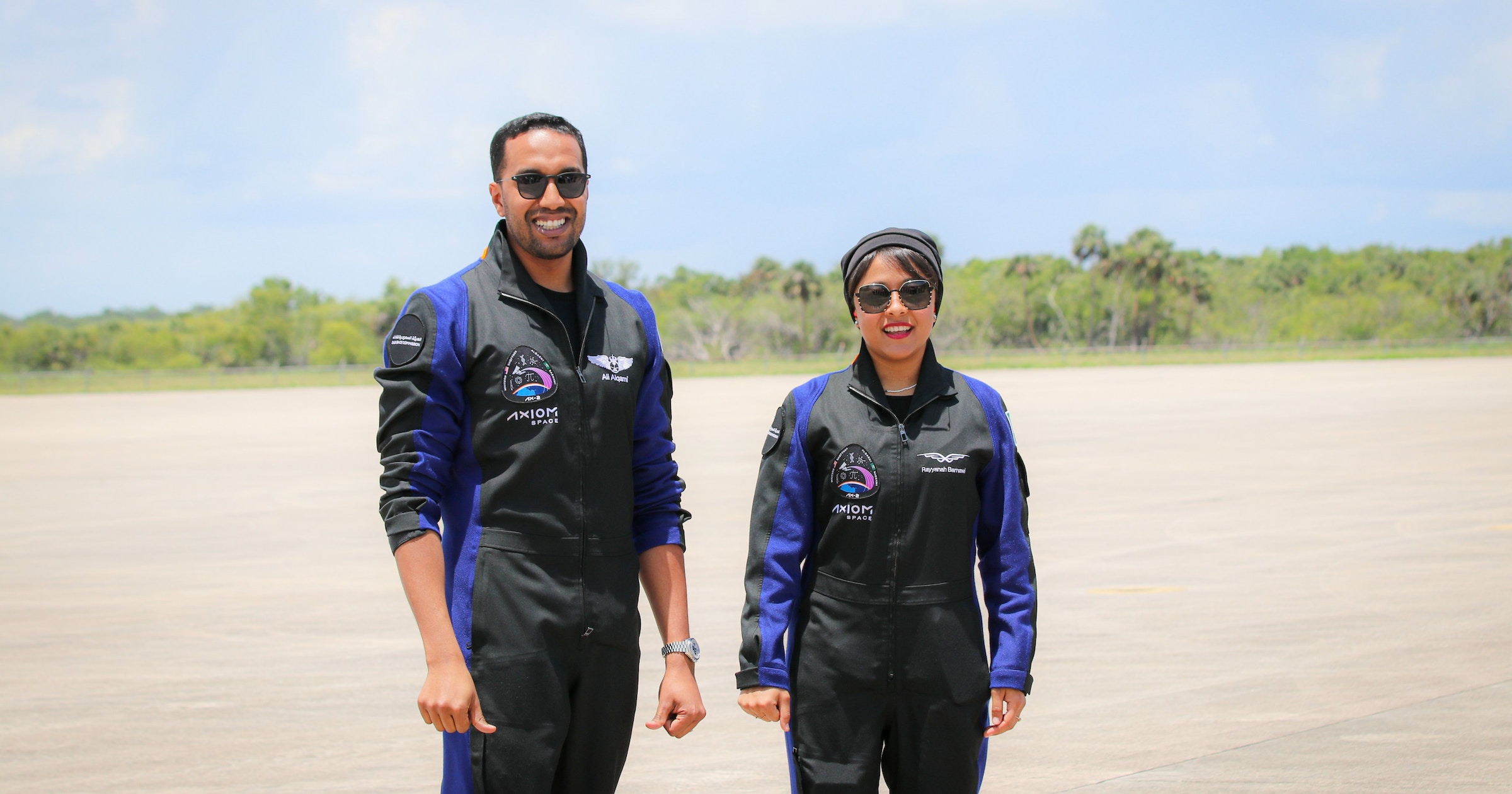 انطلاق رحلة أول رائدي فضاء سعوديين إلى محطة الفضاء الدولية