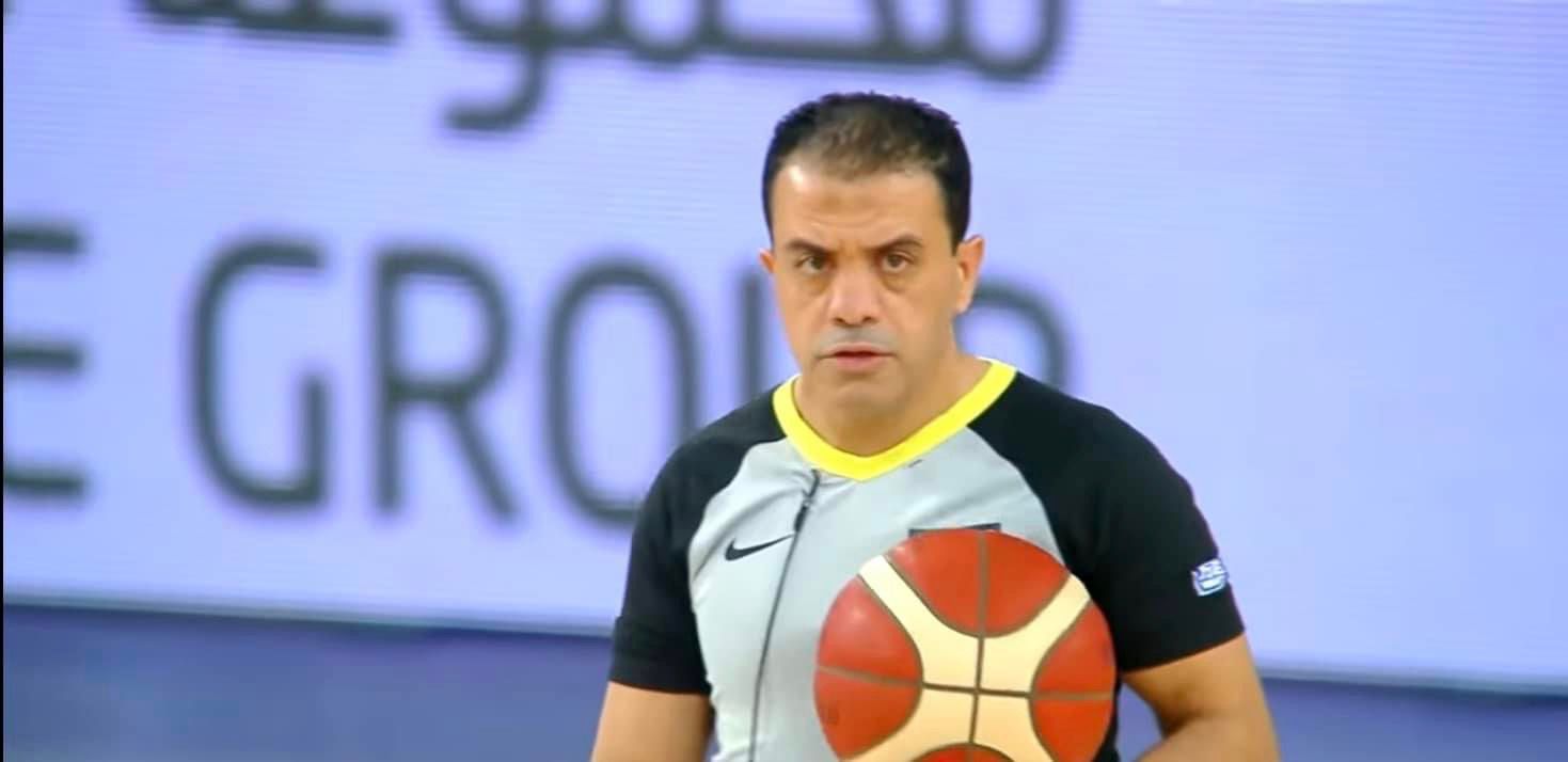 الحاشدي يشارك في إدارة المباريات الفاصلة في الدوري القطري لكرة السلة