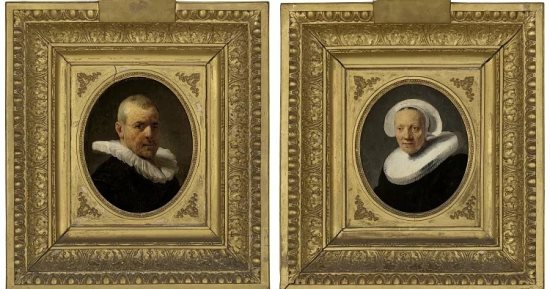 لوحتان للفنان الهولندي رامبرانت في المزاد بعد 200 عام من الضياع 