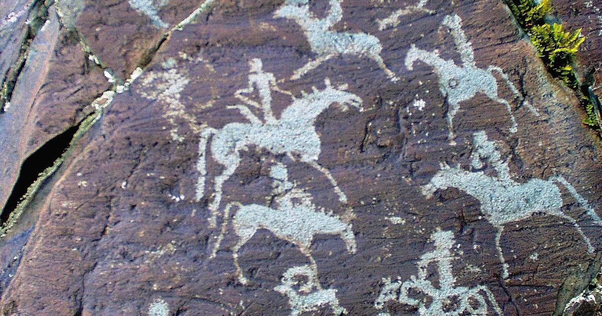 منغوليا.. اكتشاف لوحات صخرية في جبال ألتاي