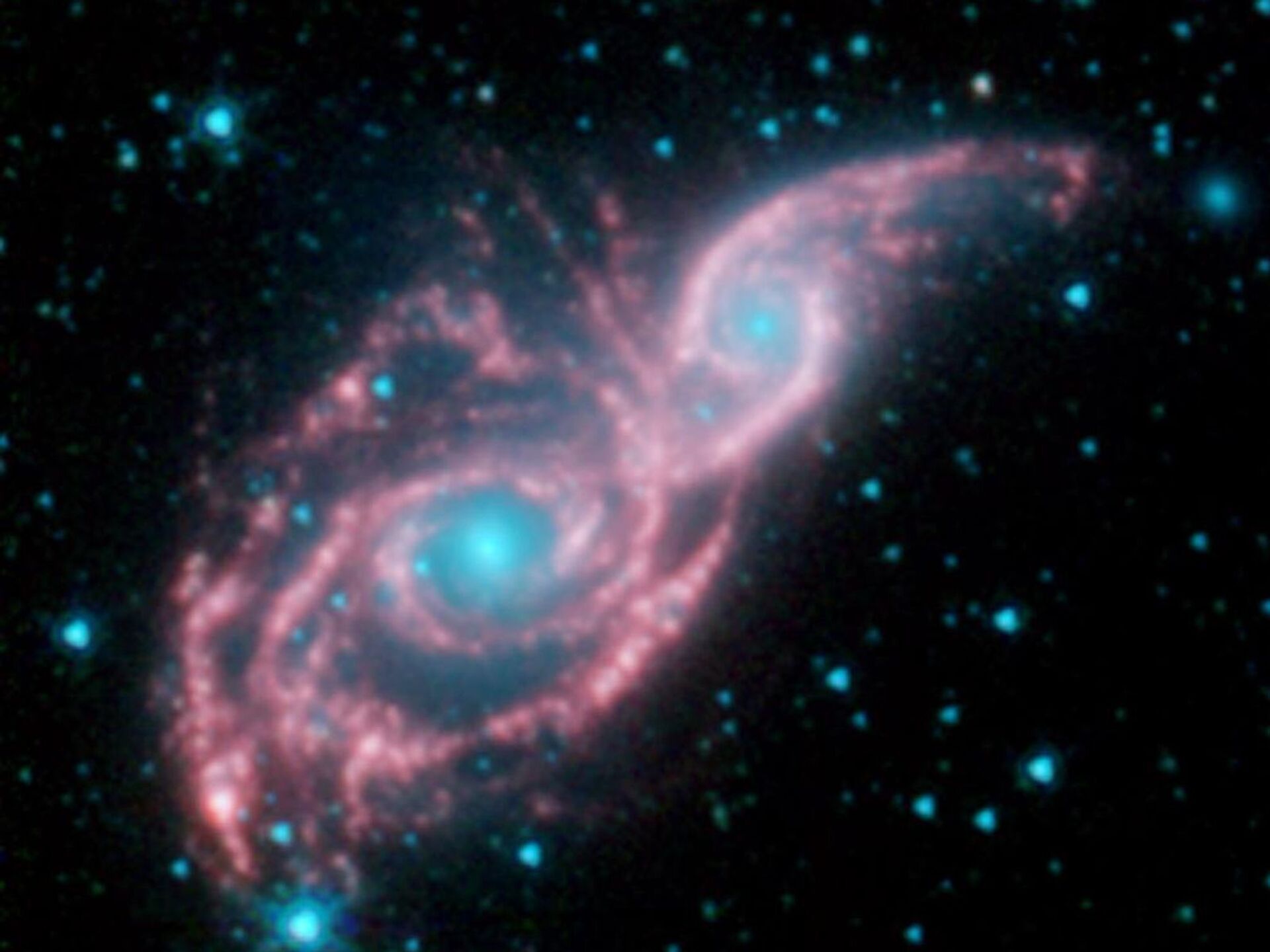 علماء الفلك يرصدون تموجات تشبه “البركة” عبر القرص الغازي لأقدم مجرة حلزونية معروفة