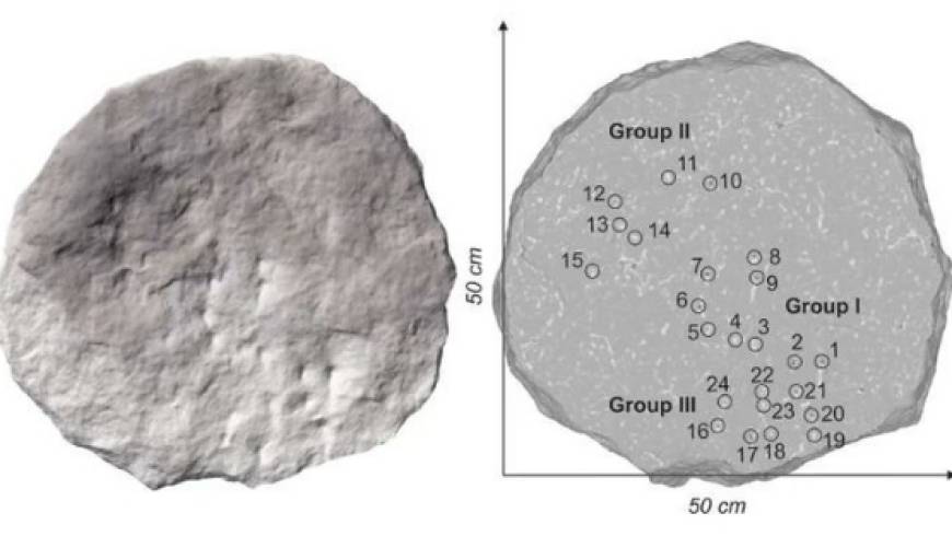قرص حجري غريب عمره 3 آلاف عام يمكن أن يكون خريطة قديمة لألمع نجوم السماء