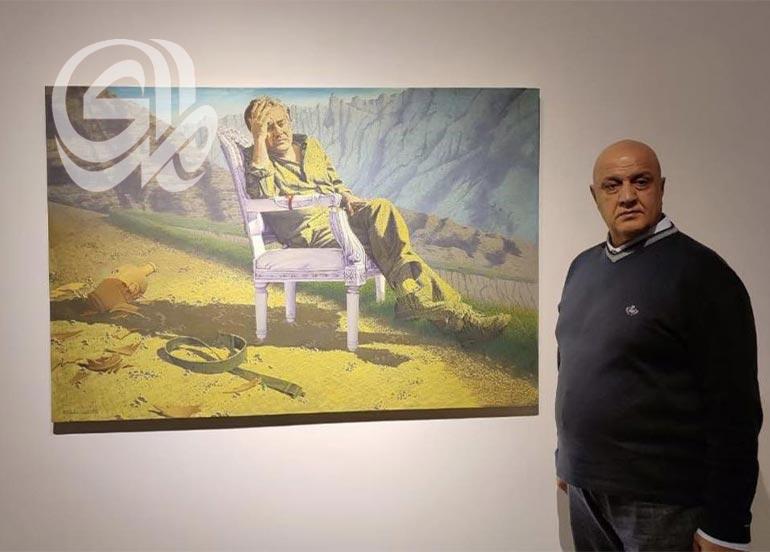 معرض الفنان العراقي مؤيد محسن في بغداد