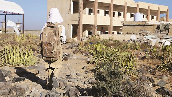 انتهاكات «الحوثي» تحرم 2.5 مليون طفل يمني من التعليم