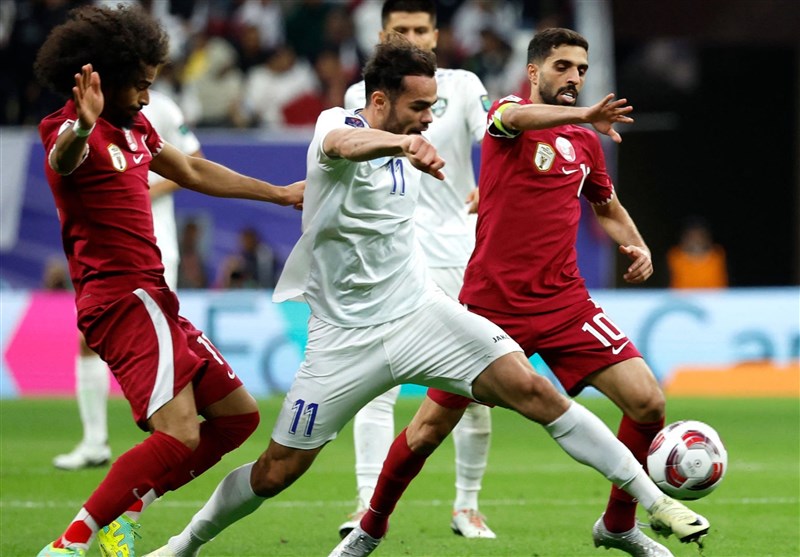 قطر تهزم ايران وتدافع عن لقبها في النهائي ضد الاردن 