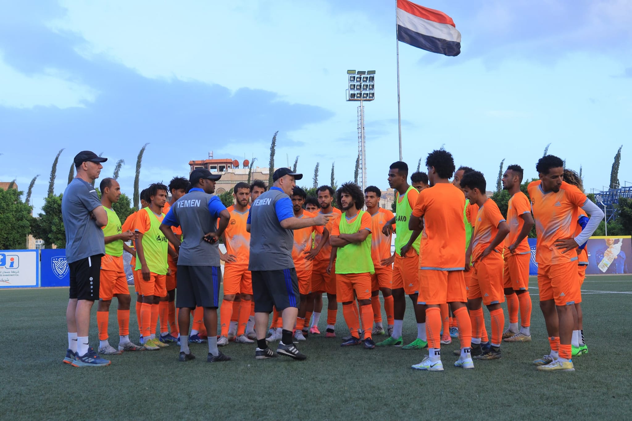 تواصل تحضيرات المنتخب الوطني بصنعاء والتجهيز لمباريات تجريبية