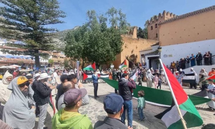 للأسبوع الـ26 على التوالي.. المغاربة يواصلون التضامن مع غزة