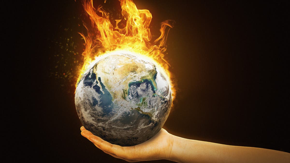 ارتفاع حرارة الأرض الناجم عن نشاط البشر لـ