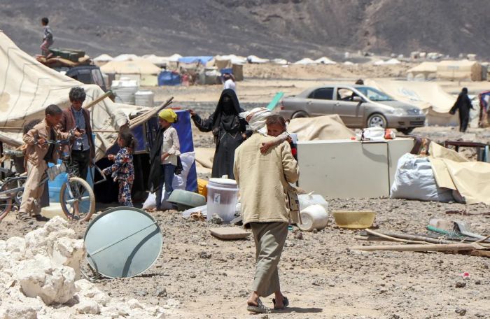 منظمة الهجرة: ارتفاع حالات النزوح الداخلي في اليمن خلال أسبوع  