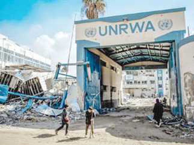 الأونروا: الاحتلال قصف 8 مدارس بغزة في الـ10 أيام الماضية