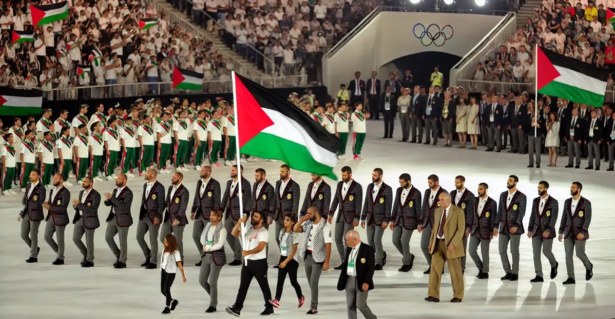 فلسطين حاضرة في الألعاب الأولمبية بباريس رغم الحرب في غزة