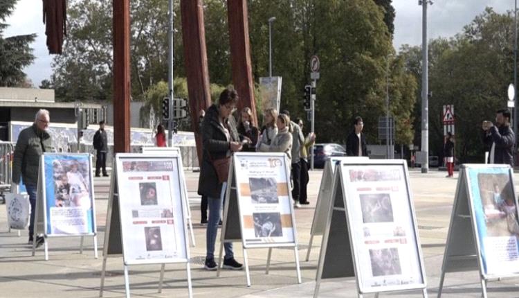 معرض مصور في جنيف يوثق جرائم مليشيات الحوثي ضد المدنيين في اليمن