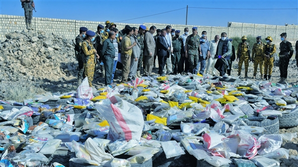 تقدر قيمتها بأكثر من 60 مليون دولار.. إتلاف كميات من الحشيش المخدر بمأرب