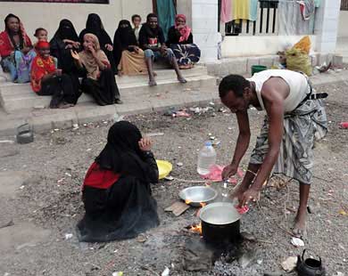 تضاعف سكان اليمن يحد من مكافحة الفقر
